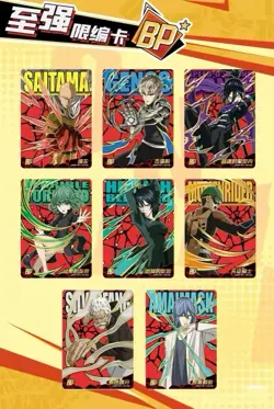 One Punch Man Anime Trading Cards Premium 18 Pack Booster Box Kayou - Image 3