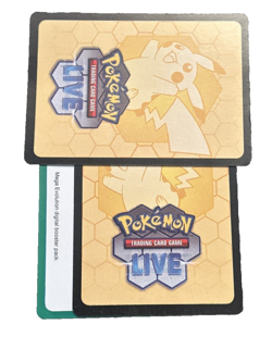 Pokemon Trading Card Game LIVE Mega Evolution DIGITAL Booster Pack Codes x 3 - Image 1