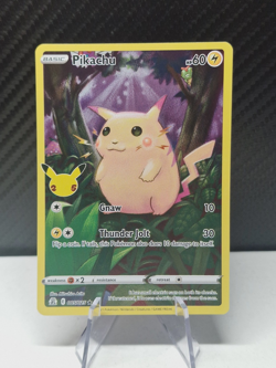 Pokemon Pikachu Holo Card Celebrations 005/025 25th Anniversary Edition NM/M (2) - Image 1