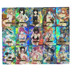 55 Pieces Complete SET Deck Goddess Story Holographic Waifu Anime Trading Cards - Image 4