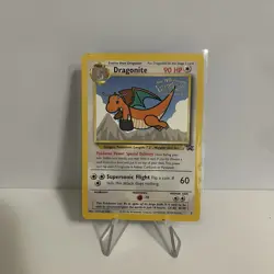 Pokemon Card - Dragonite WB Stamped Movie Promo WOTC Promo Stamped #5 - NM - Image 1