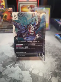 Gundam Card Game Dual Impact Gundam Aerial Rebuild GD02-074 - Image 1