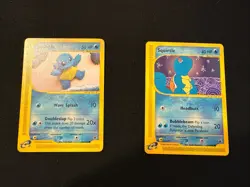Pokemon Card Squirtle Expedition 131 And 132 165 Non Holo Common - Image 1
