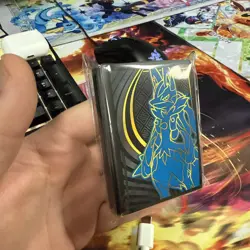 Mega Lucario Card 65 Sleeves (New & Sealed) - Pokemon - Mega Evolutions ETB - Image 2