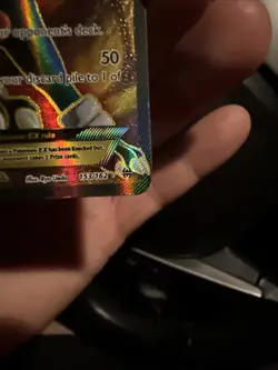 Pokemon TCG Houndoom-EX Full Art Ultra Rare Card Breakthrough 153/162 Holo - Image 4