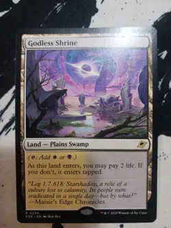 ~ Godless Shrine ~ NM ~ Edge of Eternities ~ MTG ~ - Image 1