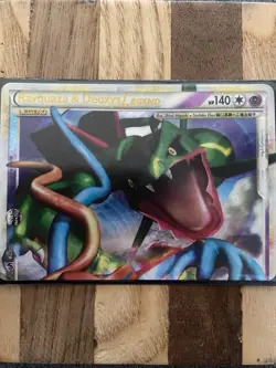Pokemon TCG Rayquaza & Deoxys Legend Holo Card 89/90 Ultra Rare - Image 3