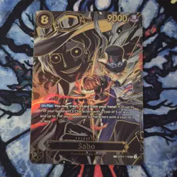 Sabo -SP OP07-118 SEC OP13 English One Piece Card - Image 2