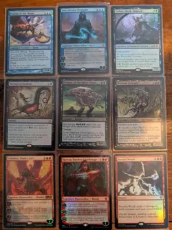 Magic the Gathering MTG Foil 43 Card Lot Mostly Mythic, Rare, Prerelease - Image 4