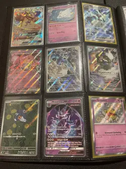 Pokemon Binder Lot Of 232 Cards Full Arts, Promos And More All Near Mint - Image 2