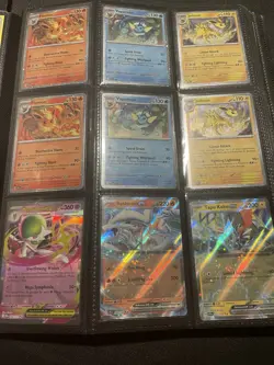 Pokemon Binder Lot Of 232 Cards Full Arts, Promos And More All Near Mint - Image 3