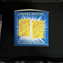 Pokemon 1999 Mewtwo 23K Gold Plated Card Burger King Box Pokeball FACTORY SEALED - Image 3