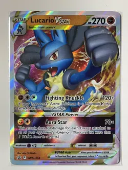 Lucario VSTAR Promo SWSH: Sword & Shield Promo Cards SWSH214 NM - Image 1
