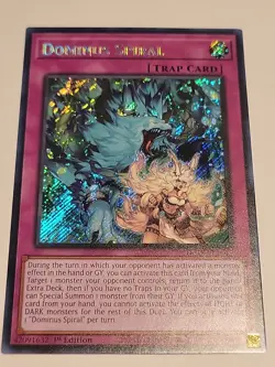 Yu-Gi-Oh! Dominus Spiral DOOD-EN079 Secret Rare Play Set Of 3 Cards - Image 2