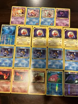 RARE Pokemon Card Lot - Includes 19 Cards - Decent Condition - Image 1