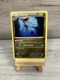Pokemon Card Dragalge Flashfire Rare 71/106 - Image 1
