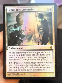 OG Foil Luminarch Ascension • Zendikar • Mtg (1969) - Image 1