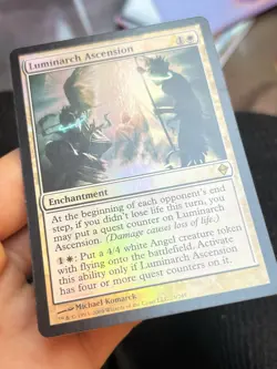 OG Foil Luminarch Ascension • Zendikar • Mtg (1969) - Image 2