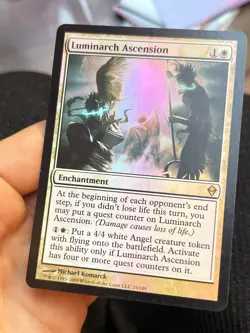 OG Foil Luminarch Ascension • Zendikar • Mtg (1969) - Image 4