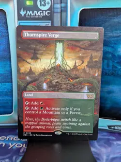Thornspire Verge (Borderless) Duskmourn: House of Horror Regular - Image 1