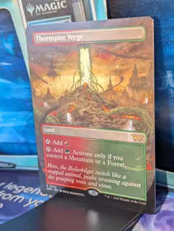 Thornspire Verge (Borderless) Duskmourn: House of Horror Regular - Image 2