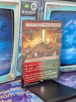 Thornspire Verge (Borderless) Duskmourn: House of Horror Regular - Image 3