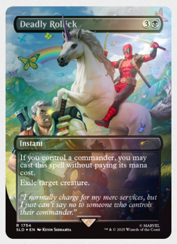 Magic: The Gathering Secret Lair x Deadpool Foil MARVEL - Image 3