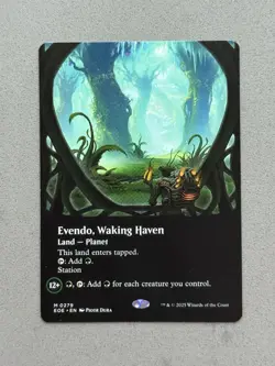 Evendo Waking Haven 279 Mythic MTG Edge of Eternities EOE Viewport Borderless NM - Image 1