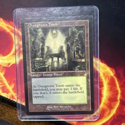 MTG Magic the Gathering Overgrown Tomb (407/497) Ravnica Remastered LP - Image 1