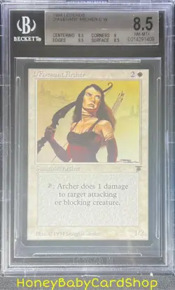 MTG Legends 1994 D'Avenant Archer BGS 8.5Q++ (B. Quad++) NM/MT+ Old School 93/94 - Image 1