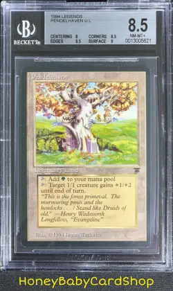 MTG Legends 1994 Pendelhaven BGS 8.5 NM/MT+ Old School 93/94 - Image 1
