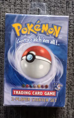 1999 Factory Sealed Pokemon Base 2 Player Starter Deck Set! - Image 1