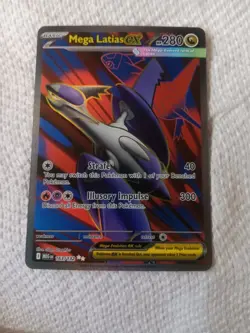 Pokemon TCG Mega Evolution Mega Latias ex 163/132 Ultra Rare Full Art NM - Image 1