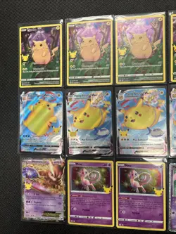 pokemon celebrations Lot Of 18 Blastoise Venusaur Pikachu Mew NM - Image 2