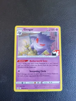 Pokemon TCG - Gengar 066/196 Play Stamped Prize Pack Series 3 - Image 1