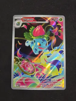 Ivysaur Illustration Rare 134/132 Near Mint Mega Evolution Pokemon TCG English - Image 1