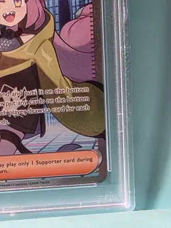 2024 POKEMON SVP EN-SV BLACK STAR PROMO IONO PREMIUM TOURNAMENT COLL IONO PSA 8 - Image 4