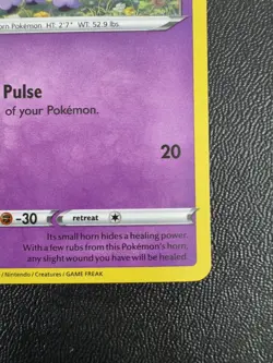 Pokemon TCG SWSH Black Star Promo Galarian Ponyta #SWSH013 Holo - Image 5