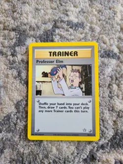 Pokemon TCG Professor Elm Neo Genesis 96/111 Regular Unlimited Non Holo NM LP - Image 1