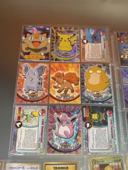 Pokemon Vintage Lot- 5 Topps Blue Label Holos+31 Non Holos, 1st Ed Vintage C,UC - Image 3