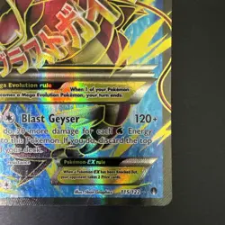 Pokemon TCG 2016 XY Breakpoint Mega M Gyarados EX Ultra Rare Holo 115/122 (LP) - Image 4