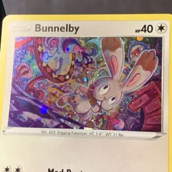Pokemon TCG Bunnelby SWSH082 Black Star Promos Sword & Shield Cosmos Holo 2021 - Image 3