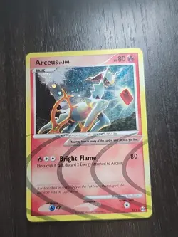 Pokemon Arceus AR3 Platinum Holo 2009 - Image 1