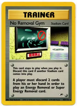 Pokemon - Gym Heroes No Removal Gym Rare 103/132 NM - Image 1