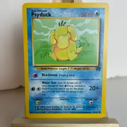 Psyduck 065/082 Team Rocket Unlimited Regular Common Pokemon Light Play+ - Image 1