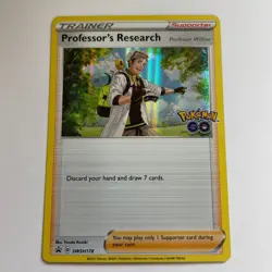Professor's Research SWSH178 Sword & Shield Promo Holo Pokemon Light Play+ - Image 3