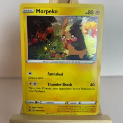 Morpeko SWSH116 Sword & Shield Promo Holo Pokemon Light Play+ - Image 1