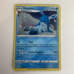Glaceon SWSH192 Sword & Shield Holo Promo Pokemon Light Play+ - Image 3