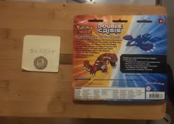 Pokemon Double Crisis Blister Pack Team Aqua Pin XY Brand New Sealed - Image 2