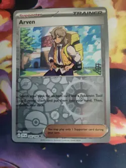Pokemon Arven 166/198 Scarlet & Violet Base Set REVERSE HOLO NM - Image 1